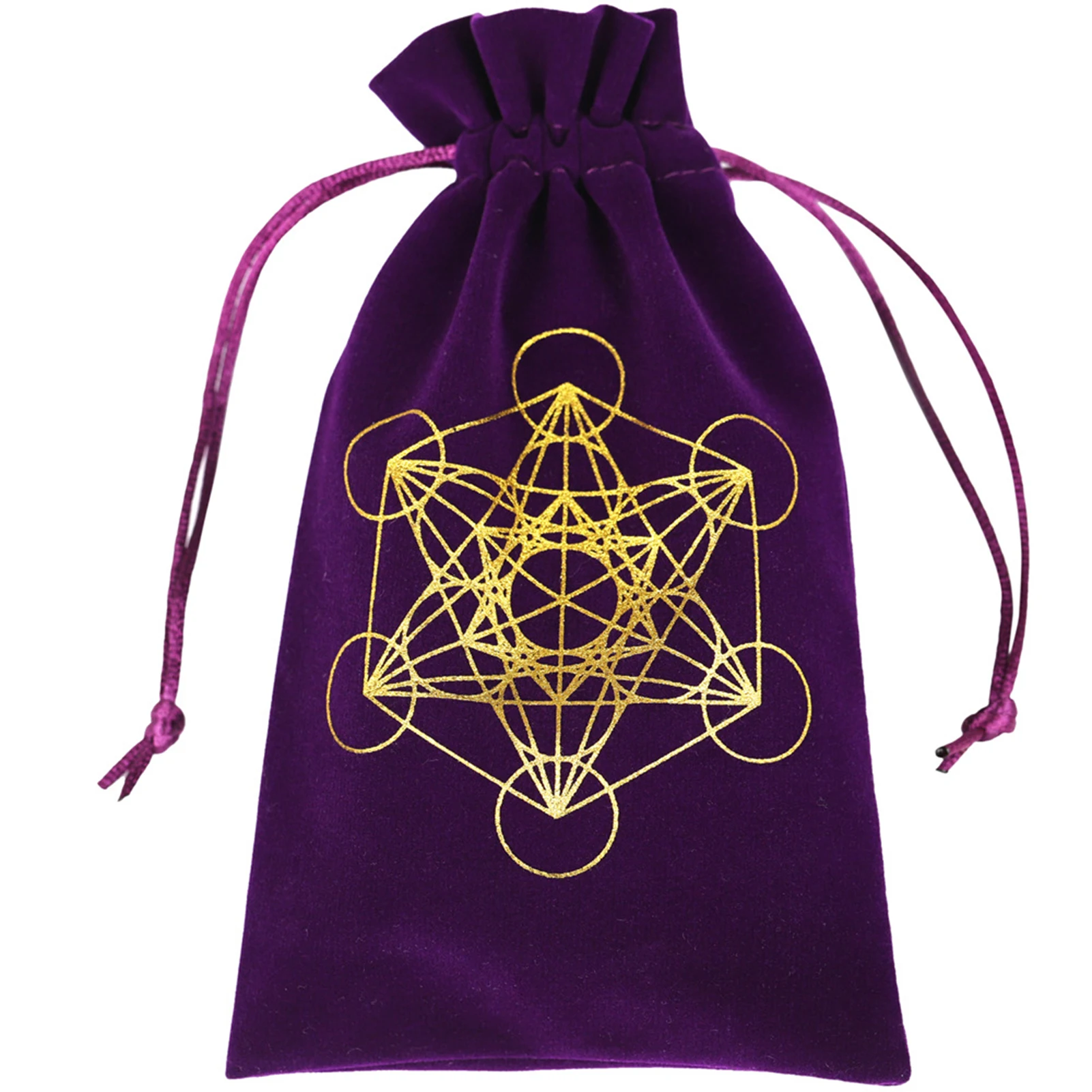 Бархатная сумка для хранения карт мистическое гадания рунистая на шнурке | Спорт