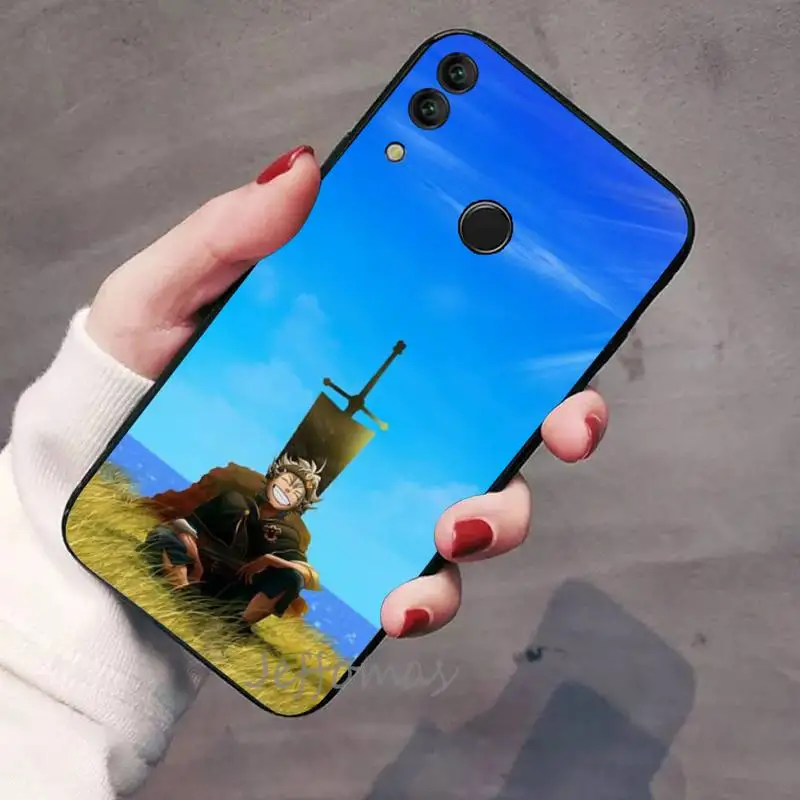 

black clover asta demon Phone Case For Huawei honor Mate P 9 10 20 30 40 Pro 10i 7 8 a x Lite nova 5t