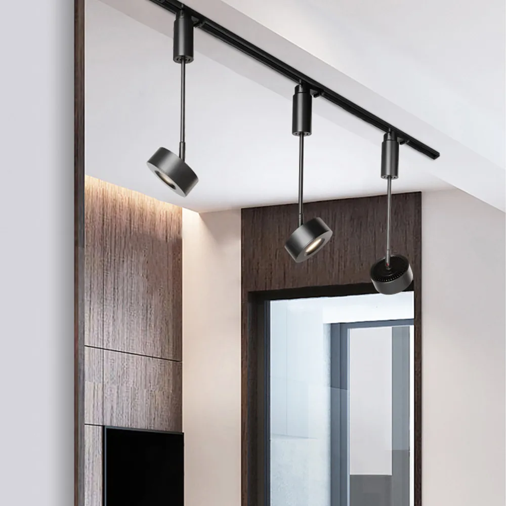 Современный светодиодный Трековый светильник в скандинавском стиле алюминиевая