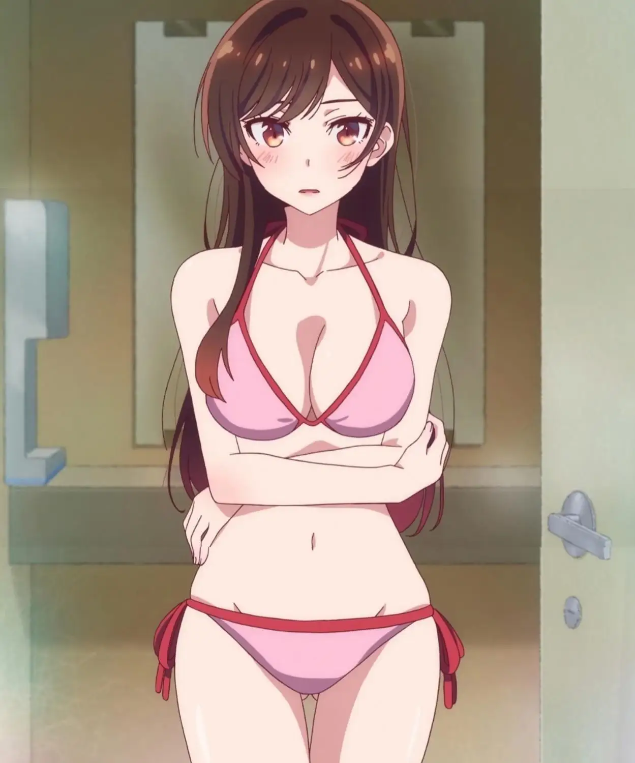 

Anime Rent Girlfriend Ichinose Chizuru Cosplay Costume Fashion Sexy Moveable/Immovable Bikini Role Play Clothing Custom-Make