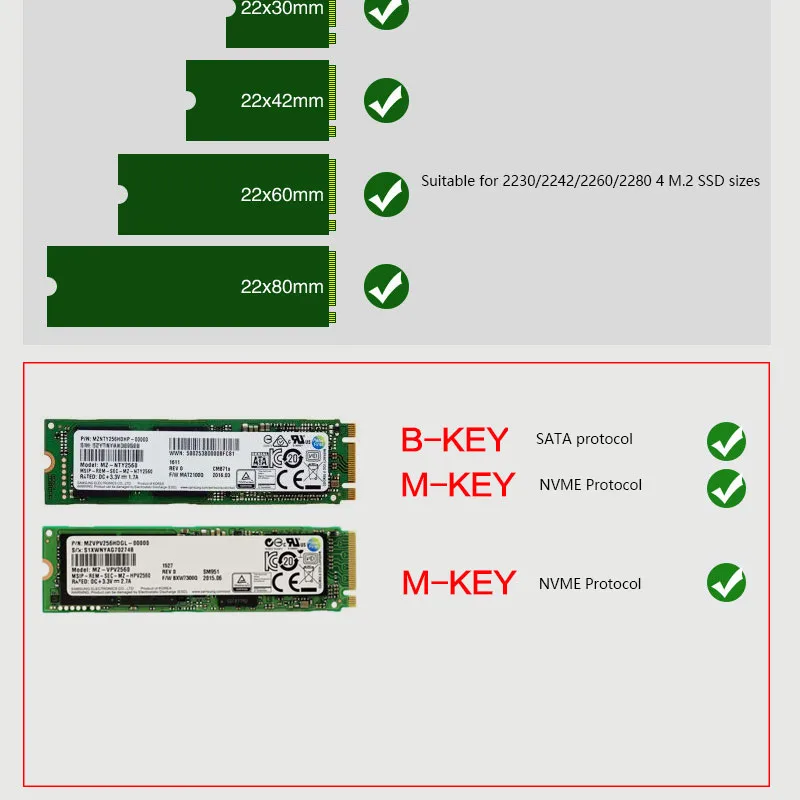 Адаптер PCIE на M2/M.2 адаптер SATA M.2 SSD NVME/M2 M2 PCI-E ключ M + B | Компьютеры и офис
