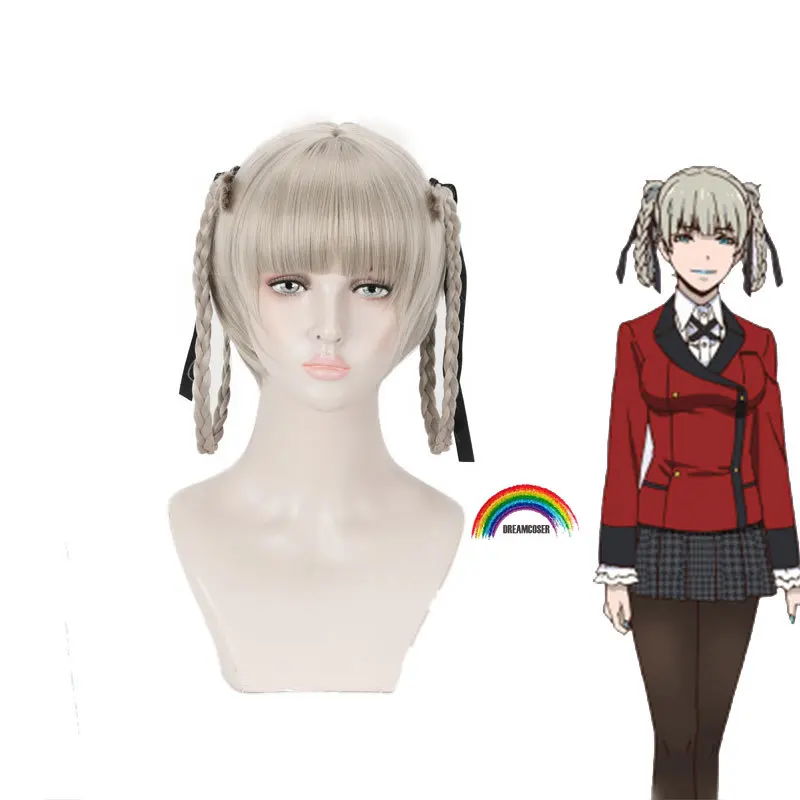 Модный женский костюм для косплея Kirari Momobami Jabami Yumeko Yumemite Yumemi на Хэллоуин полный