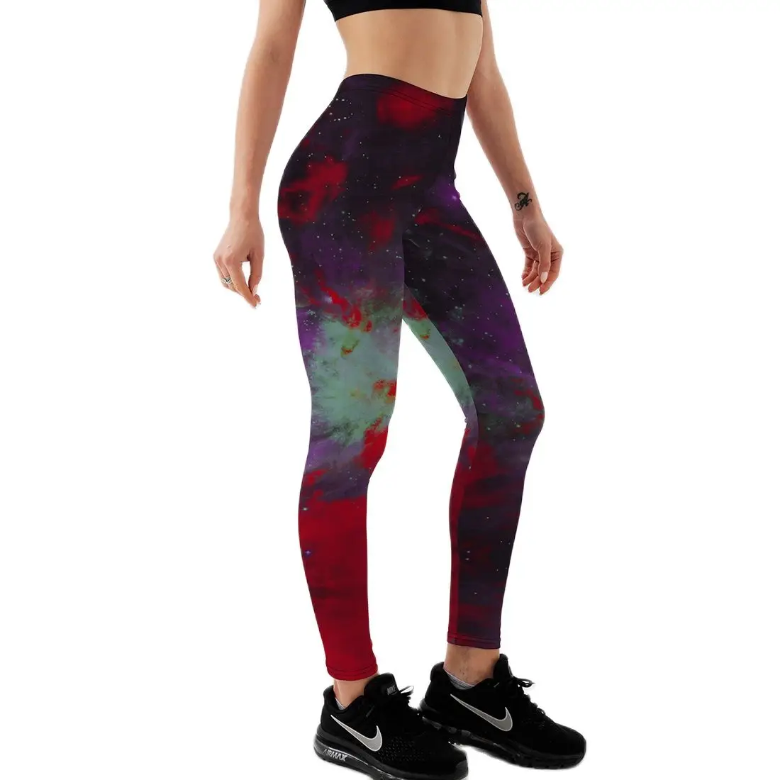 

HOT! SEXY! Supernova Sale Women Rainbow Leggings Space Printed Pants Milk Leggings Fitness Girl's Sexy Slim Pants DROP SHIPPING