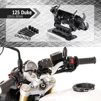 for 125 duke 2011 2016 new motorcycle accessories black mobile phone holder gps stand bracket 2015 2014 2013 2012