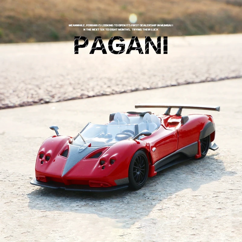 Бесплатная доставка новинка 1:36 модель автомобиля Pagani Zonda из сплава Литые и