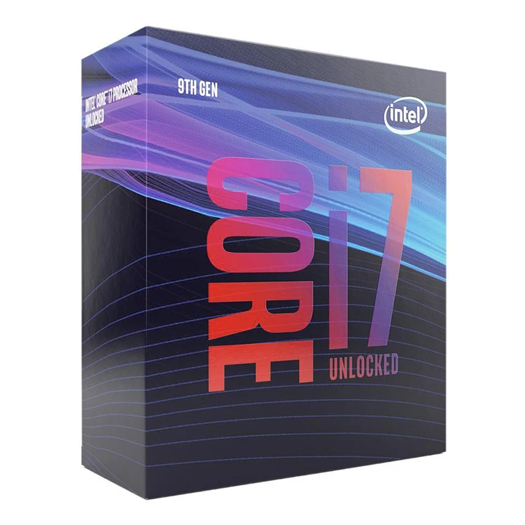 Настольный процессор INTEL Core I7 9700K 8 ядер 16 потоков до 4 9 ГГц турбо разблокированный