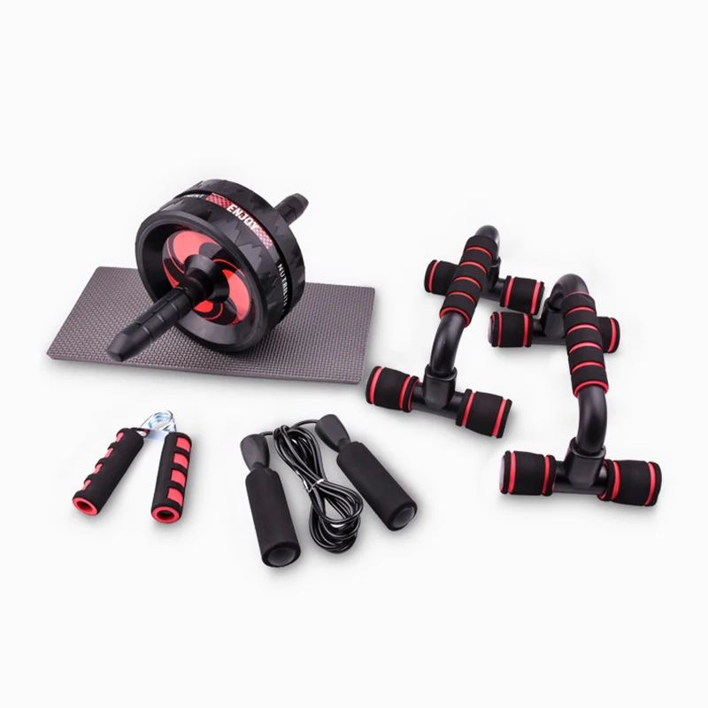 Тренажер для тренировок 6 шт./компл. тренажер живота колесо отжиманий подставка