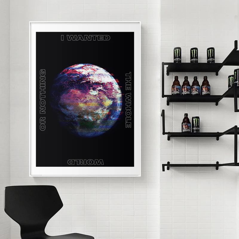 Современная серия настенной живописи земля город Сан-Франциско байдж Skyscape