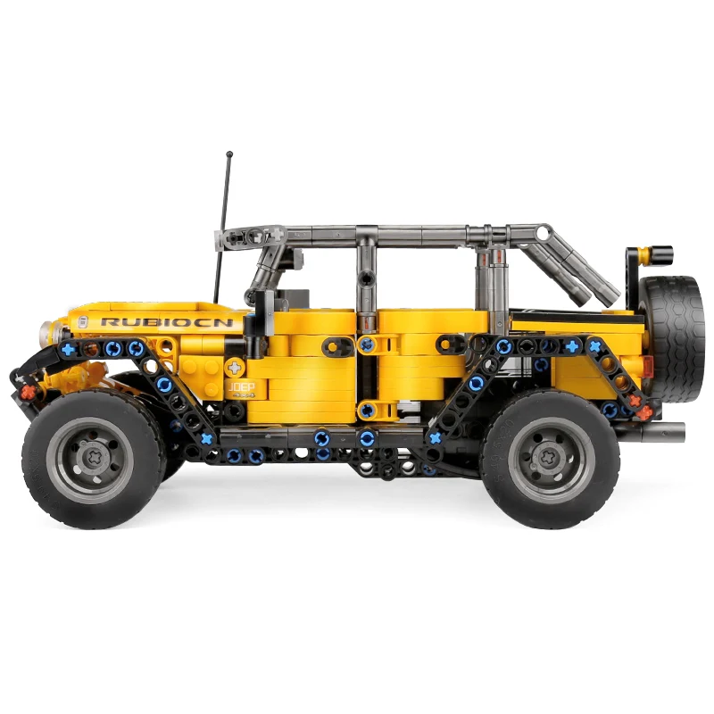 601 шт Jeeped внедорожный автомобиль строительные блоки игрушки Lepining Technic кирпичи