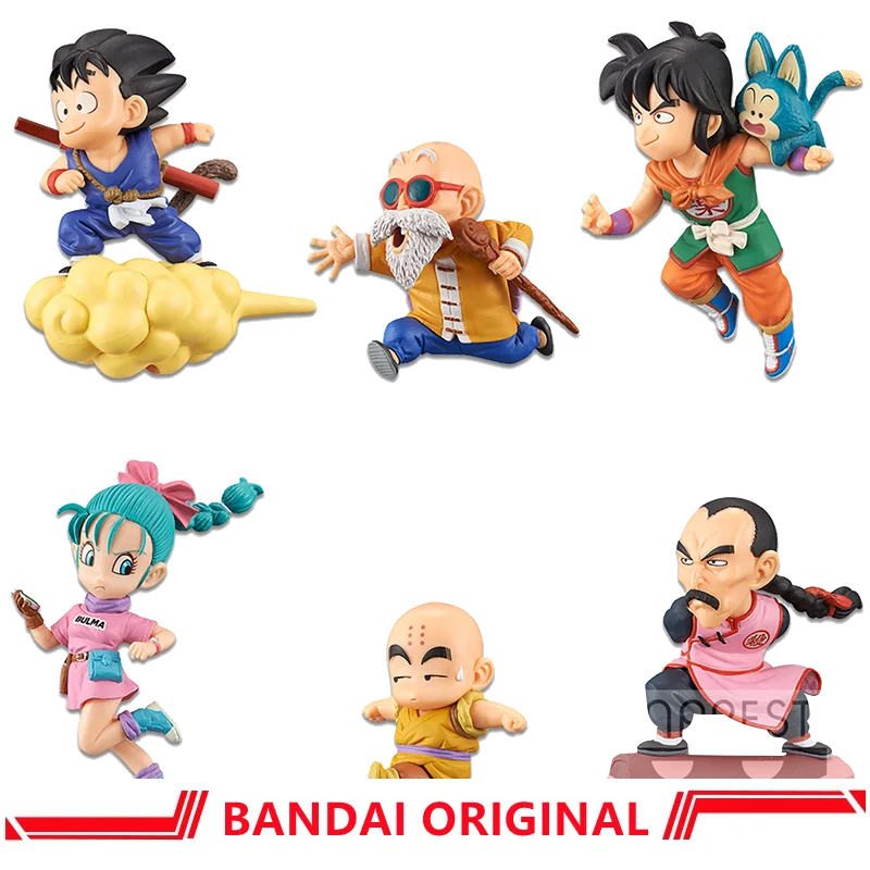 Японские Оригинальные исторические фигурки BANDAI BANPRESTO Dragon Ball WCF случайный не