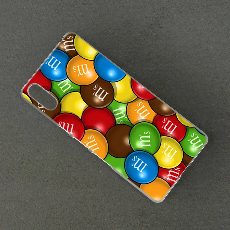 cute cartoon chocolate beans case for sony xperia x xa xa1 xa2 ultra l1 l2 l3 xz3 m4 aqua z3 z5 premium e5 xz xz1 xz2 compact free global shipping