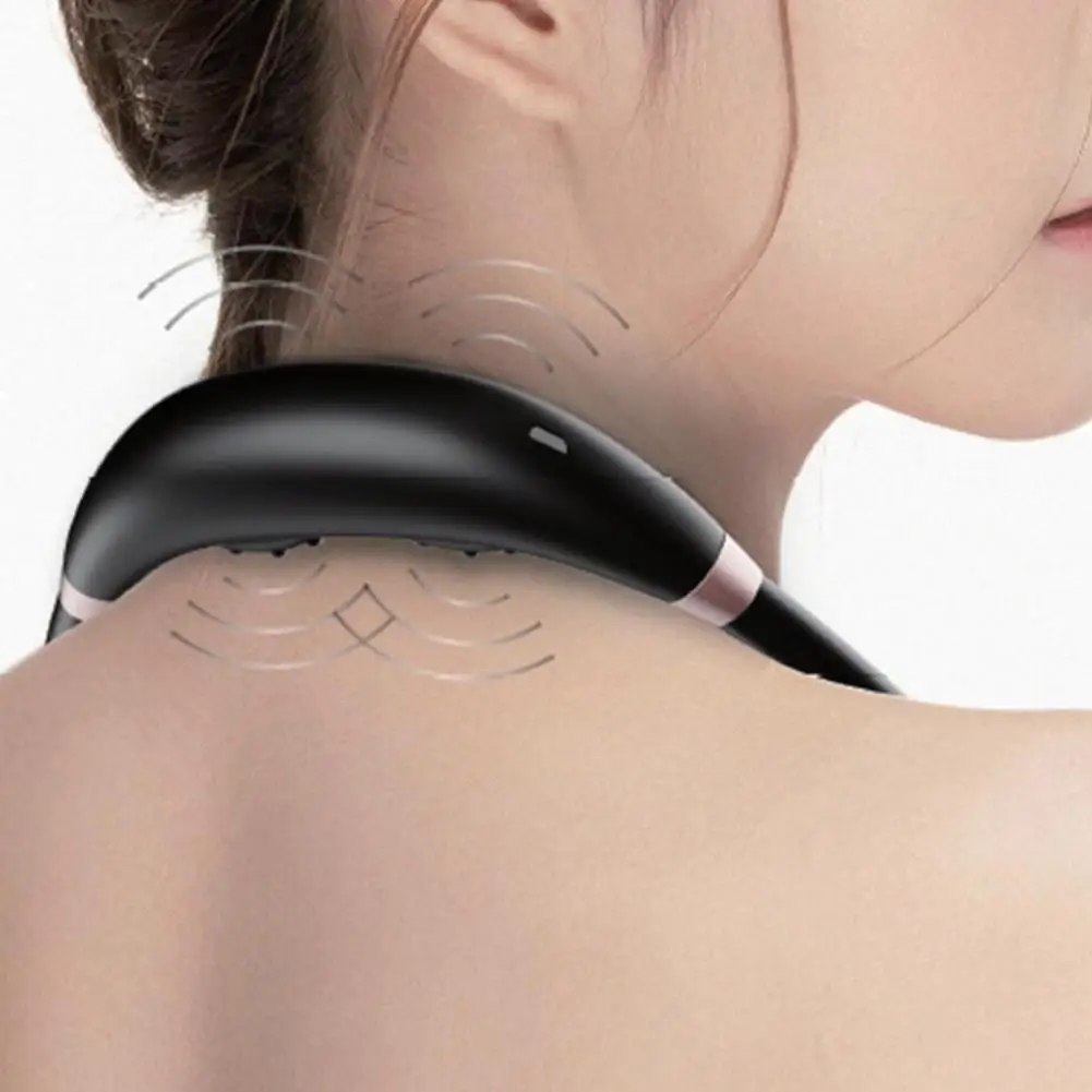 

Sports Halter Fan Outdoor Convenient Charging Creative Students Mini USB Fan Hanging Neck Fan With Massage Function Silent Fan