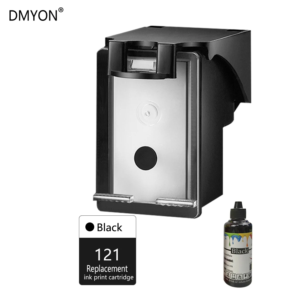 DMYON 121XL черный картридж совместимый для hp 121 с чернилами Deskjet D2563 F2423 F2483 F2493 F4213 F4275