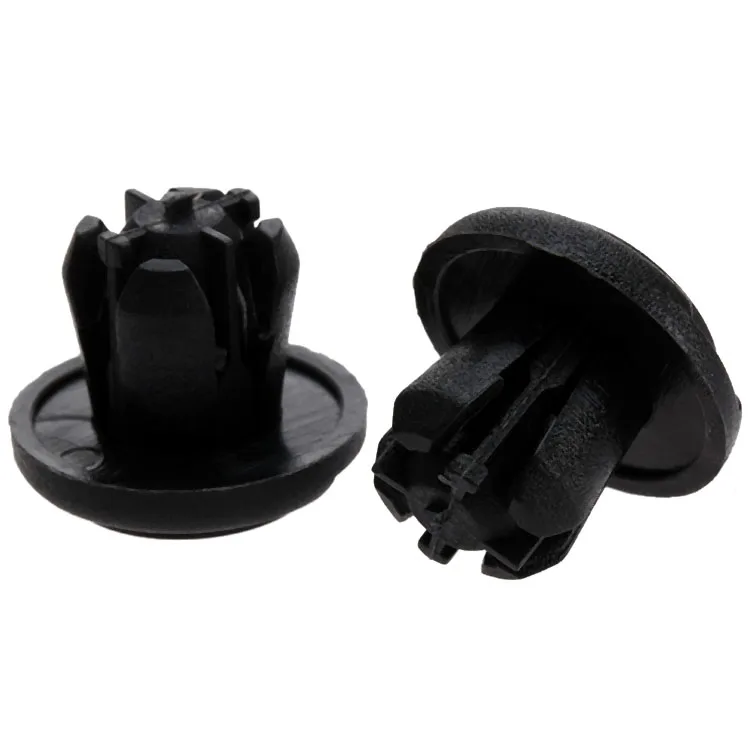 50Pcs Auto Plastic Fastener 10mm Hole Rivet Retainer Push Engine Cover Fender Car Door Trim Panel Clips For Toyota | Автомобили и