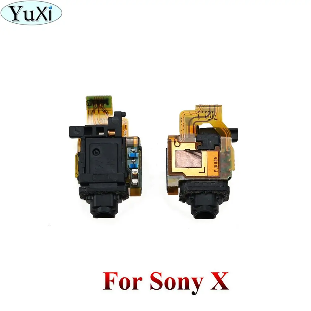 Шлейф для наушников YuXi с микрофоном Sony Xperia X F5121 F5122 | Мобильные телефоны и