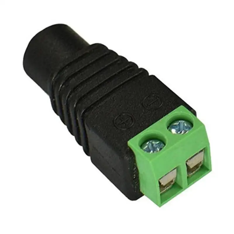 

DC Power female Connectors plug 5.5 x 2.1mm jack Adapter Power Supply Strip For Led Light connector M7H5