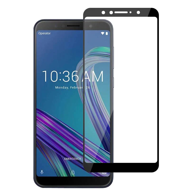Полное покрытие из закаленного стекла для Asus Zenfone Live L1 ZA550KL Max Pro ZB601KL 5Lite 5Q ZC600KL 5 ZE620KL