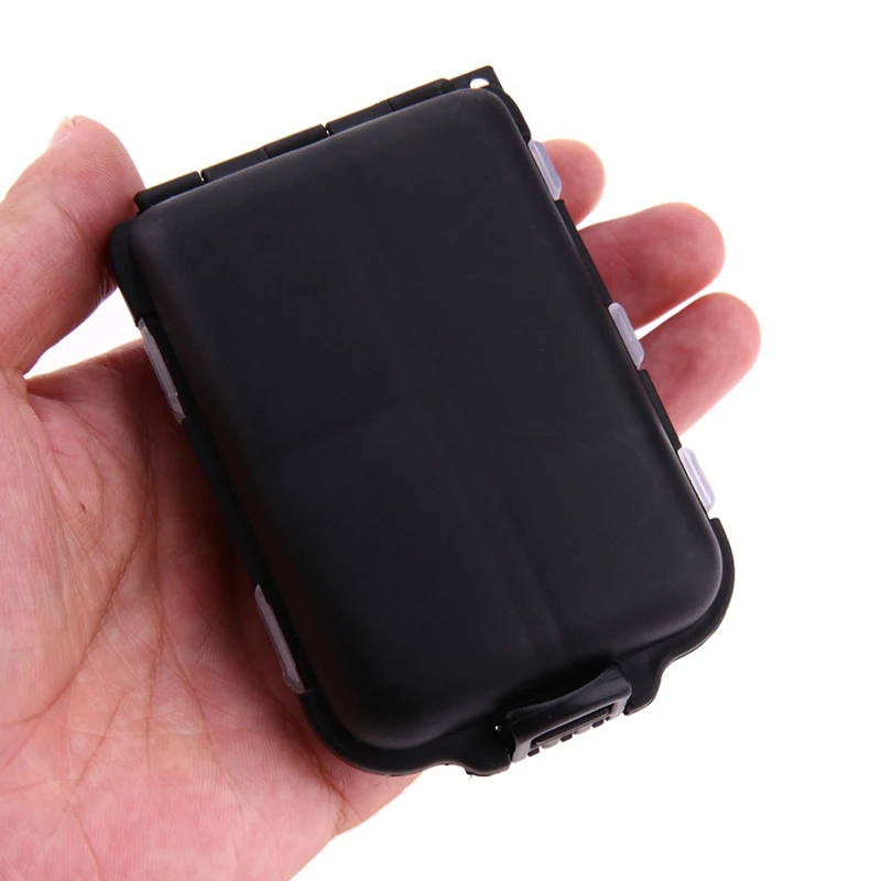 Коробка для рыболовных снастей 10 отделений крючки приманки пластиковый ящик