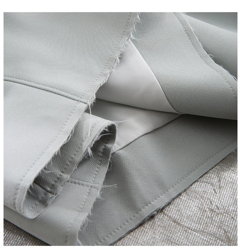 

Women Pleated Split Burr Solid Color Gray Blue Tank Tops New Sleeveless Personality Fashion Spring Summer 2020 U231