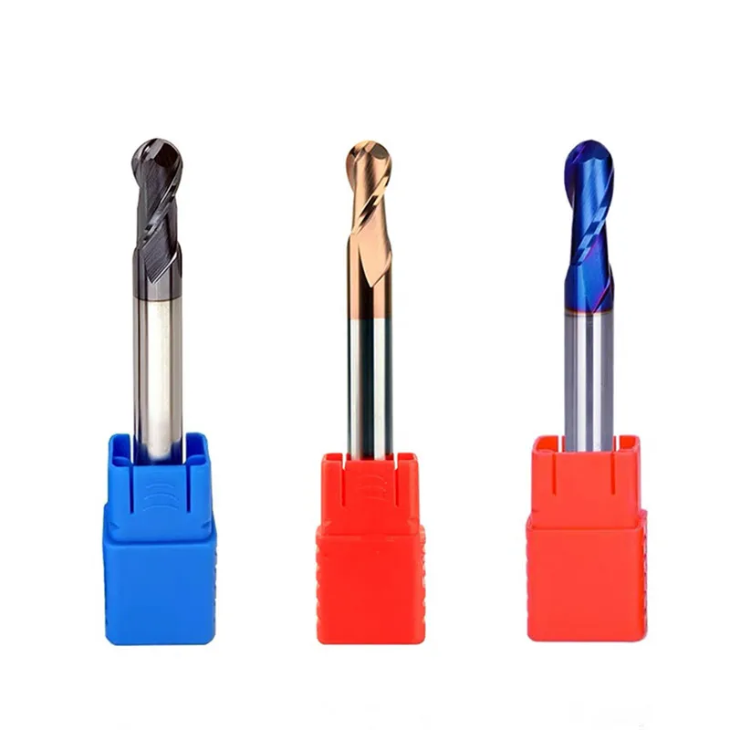 Концевые фрезы с 2 канавками твердосплавные Фрезы ЧПУ 1-4 мм 50 для