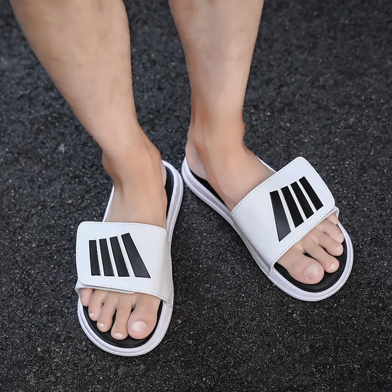 Летние персонализированные шлепанцы для влюбленных Модные Унисекс Женские и