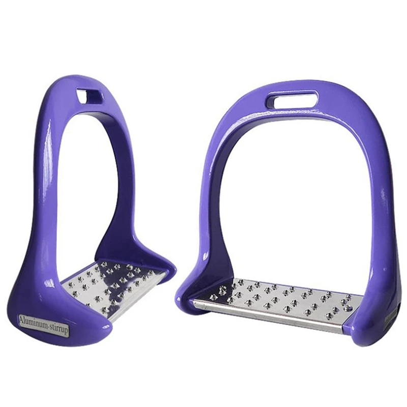 

1 Pair Equipment Thickened Anti Slip Treads Pedal Outdoor Sports Riding Equestrian Safety Horse Stirrups