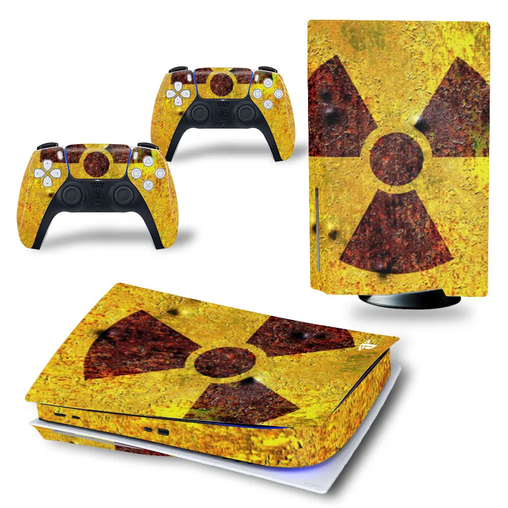 

Новый промышленности PS5 дисковое издание кожи Стикеры наклейка кожного покрова для Игровые приставки 5 консоли и 2 контроллеры PS5 диск кожи С...