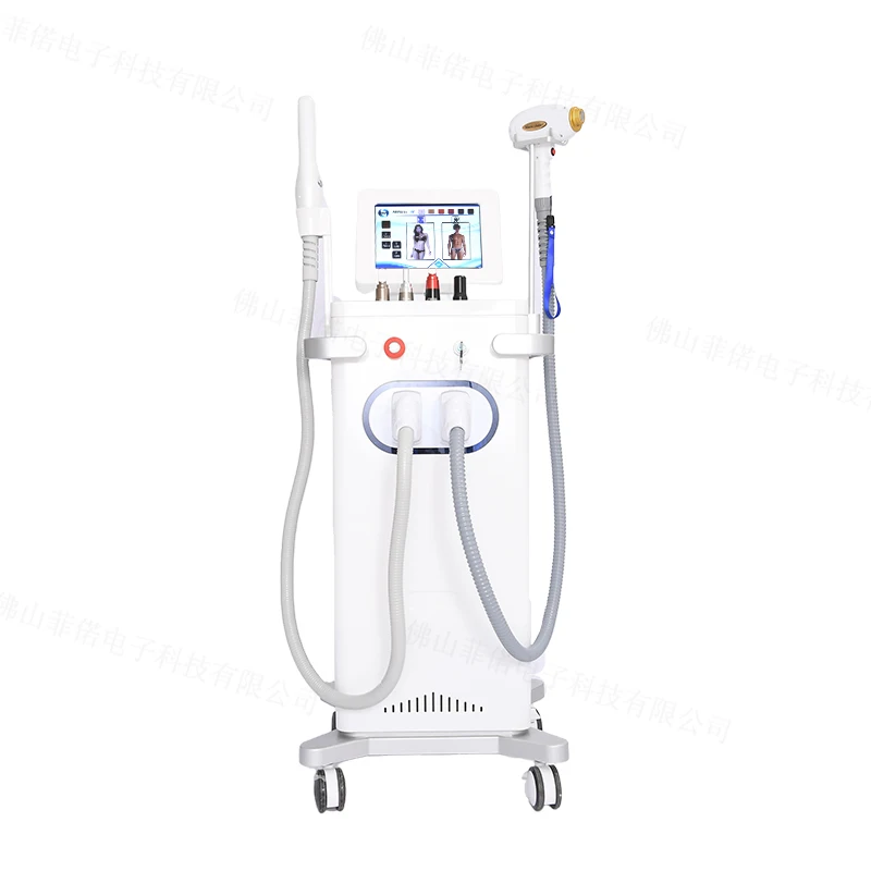 

755 1064 808 WavelengthHair Removal IPL SHR Machine ND YAG Machine Laser Picosecond Tattoo Removal Machine 808nm Diode