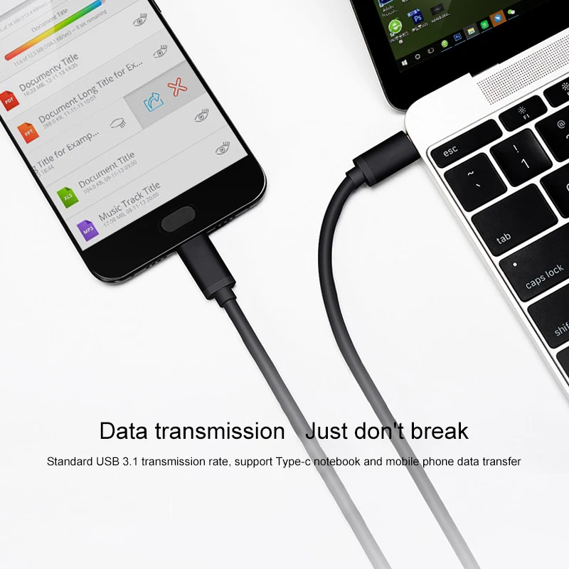 USB PD кабель C к Type 5A 60 Вт провод для быстрой зарядки Samsung S9 Huawei P20 Redmi Note 7 быстрое