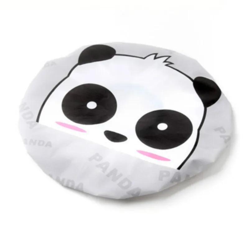 1 шт. практичная шапочка для душа с рисунком Женская Шапка бани и сауны кружевная