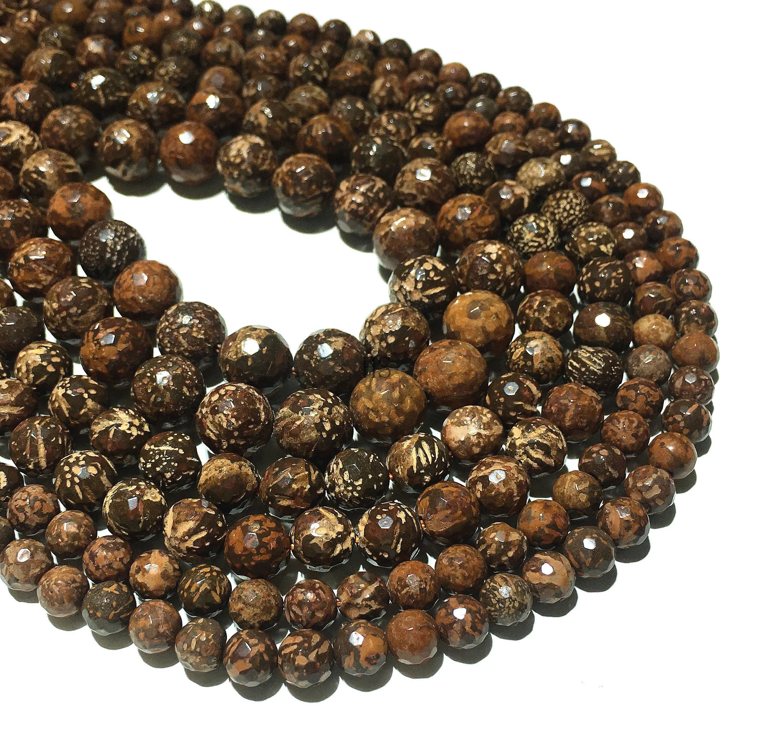 Натуральный слон шкура яшма граненые круглые бусины драгоценный камень