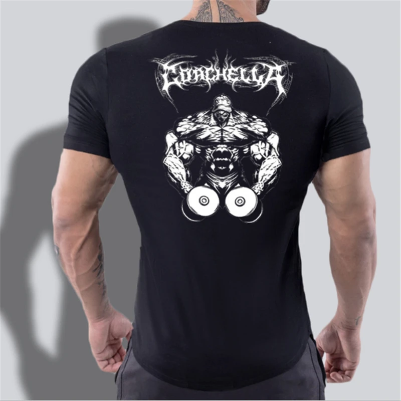 Рубашка мужская хлопковая с короткими рукавами тренировочная одежда для