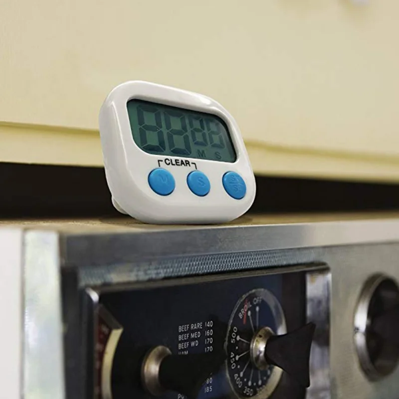 Кухонный таймер практичный для приготовления пищи кухонный большой экран