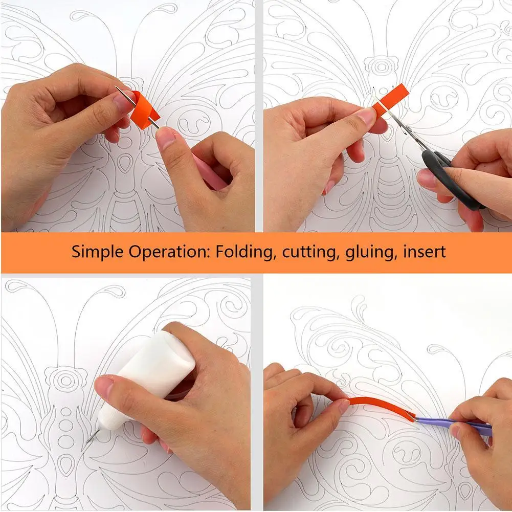 Бумага формата А4 сделай сам крафт бумага с бабочками набор инструментов