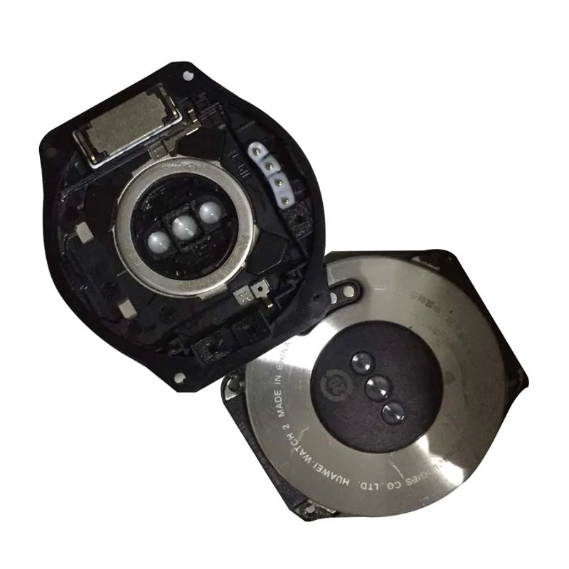 

Used Battery Cover For Huawei Watch2 Watch 2 Smart Door Back Cover Rear Housing Silver With Flex Cable