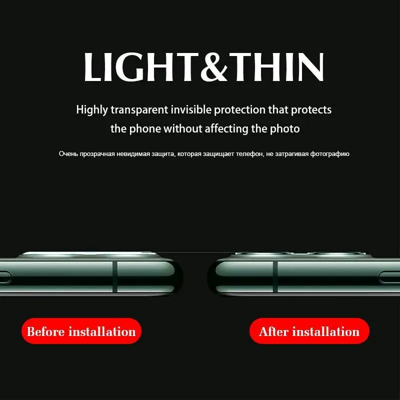 

2PCS Back Camera Lens Protector for iPhone 12 Mini 12 Pro Max SE 2020 Tempered Glass Lens Film For iPhone 12 11 Pro XR XS Max