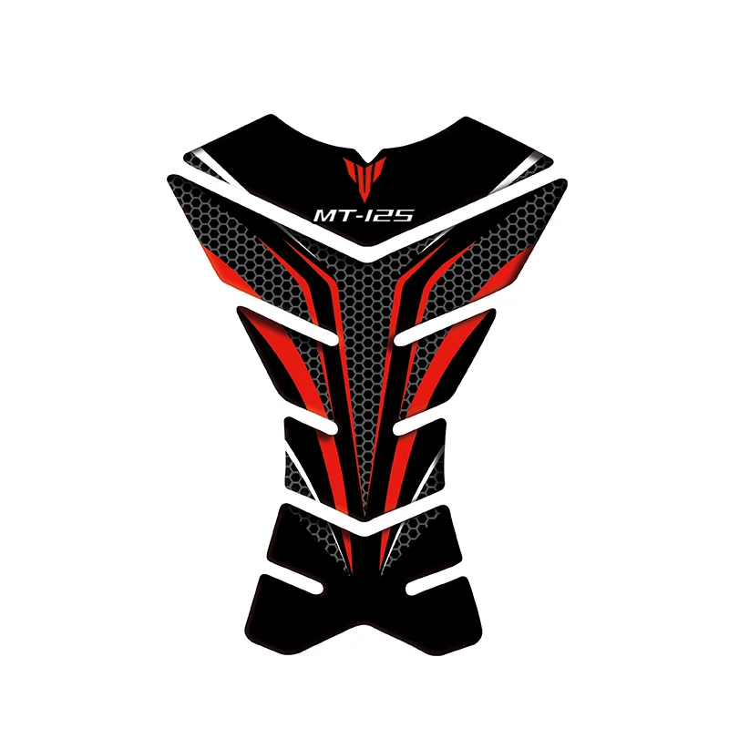 3D Motorcycle Tank Pad Protector Case for Yamaha MT125 MT-125 Decal Stickers | Автомобили и мотоциклы