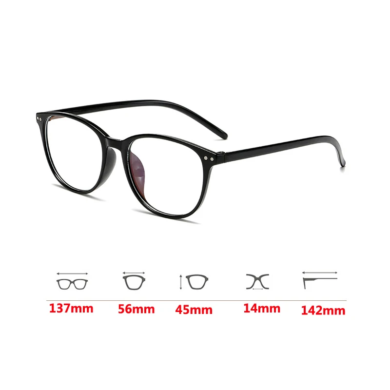 

Anti Blue Light Myopia Glasses Women Men Round Retro Nearsighted Eyeglasses Degree -1.0 1.5 2.0 2.5 3.0 3.5 4.0 4.5 5.0 5.5 6.0