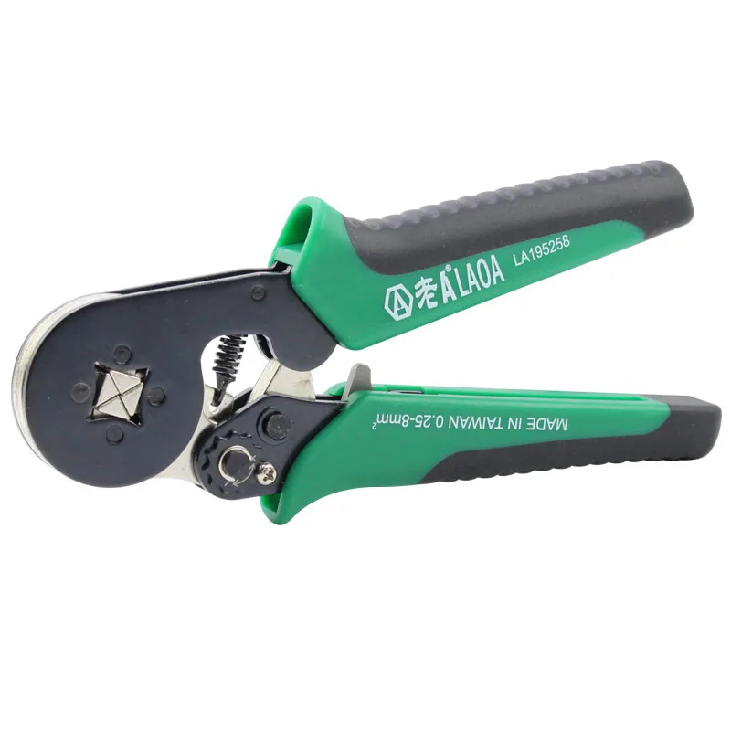 LAOA Quadrangled Европейский Трещоточный терминал обжимные плоскогубцы 0 25 8 мм