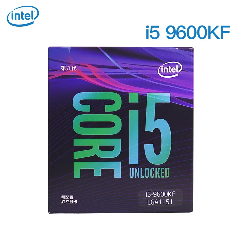 Процессор Intel Core i5 9600KF 3 7 ГГц шестиядерный процессор с 6 потоками 9 м 95 Вт LGA 1151 новый