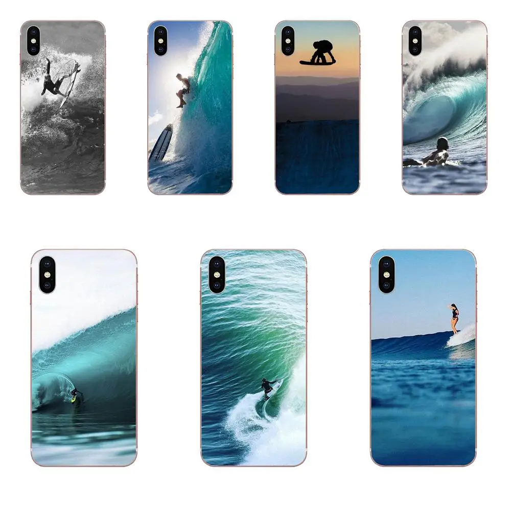 Высококачественный Классический мягкий чехол для телефона Surf Tumblr Apple iPhone 4 4s 5 5C 5S