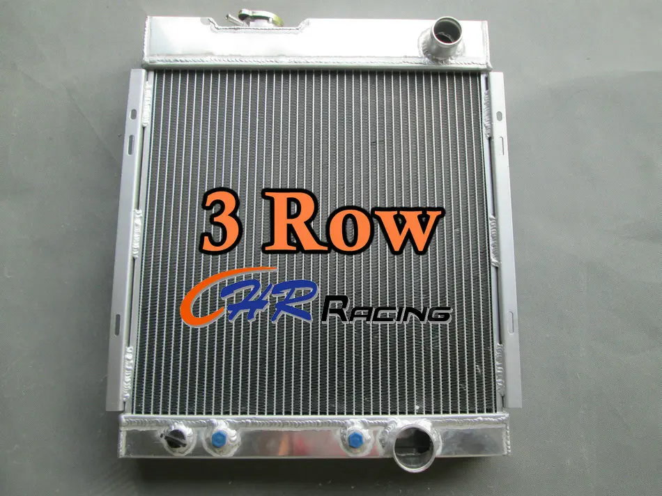 

3 ROW 56MM Aluminum Radiator For Ford MUSTANG V8 289 302 WINDSOR 1964 1965 1966