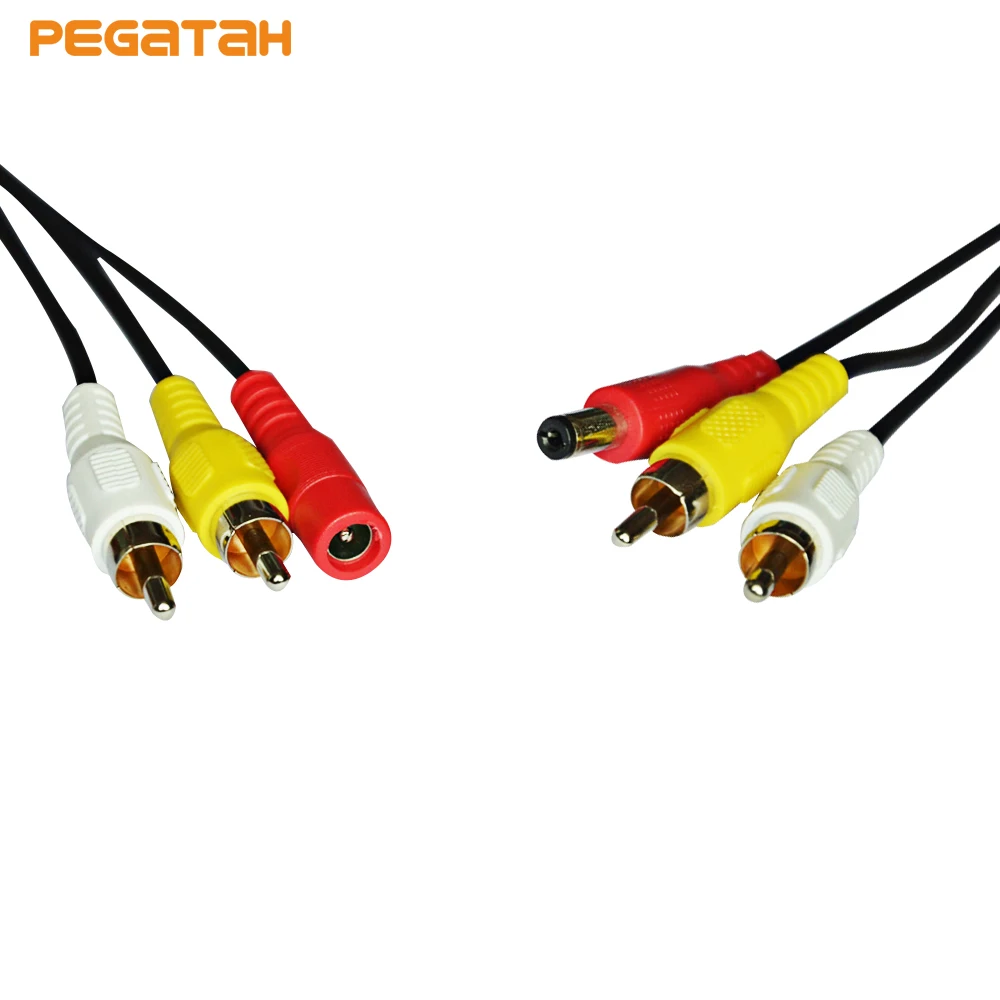 Новая камера видеонаблюдения аудиокабель питания провод для системы DVR|Коробки