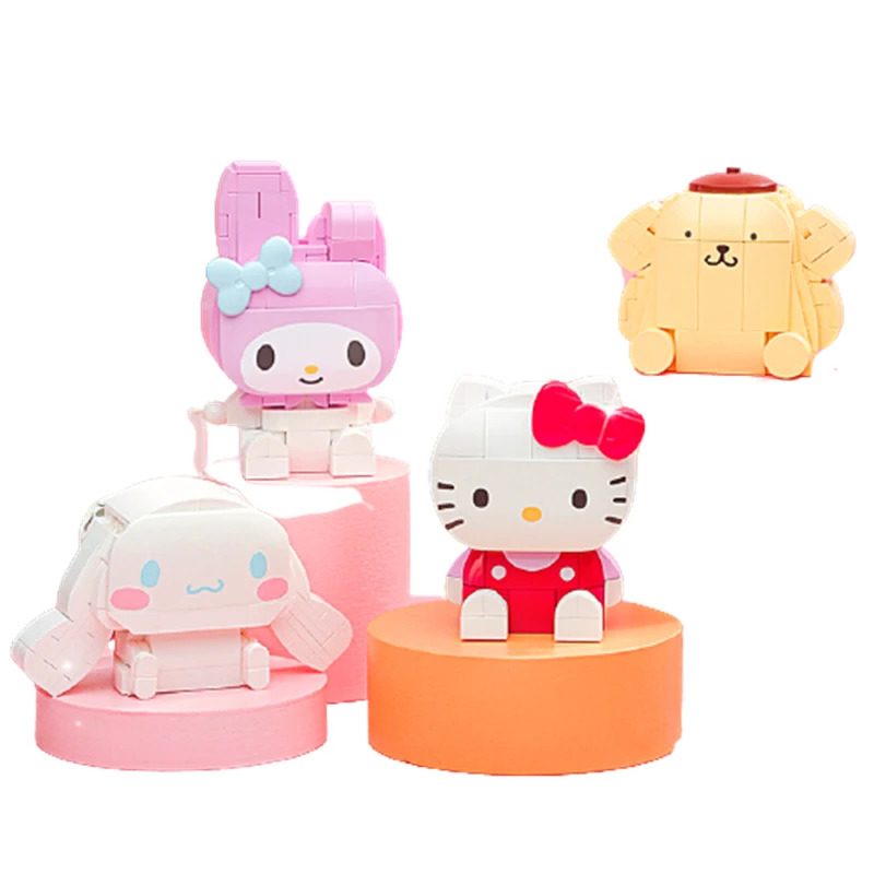 

Кубики для сборки собаки, My Melody, Pompompurin, Kawaii