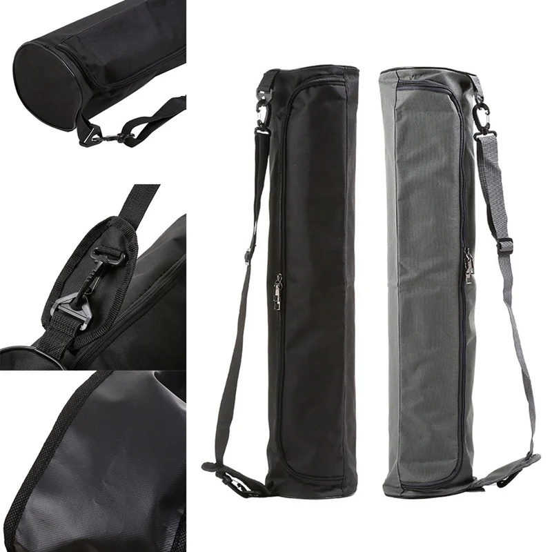 Многофункциональная сумка рюкзак для йоги вместительный холщовый Коврик