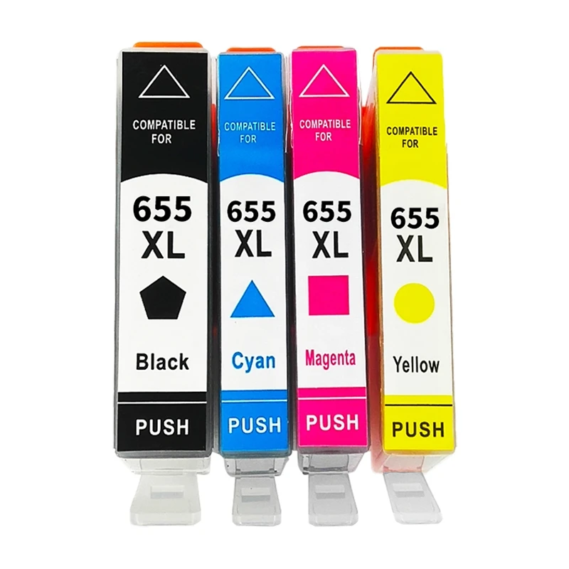 

Compatible 655xl Ink Cartridge Replacement for HP 655 HP655 hp655xl for deskjet 3525 5525 4615 4625 4525 6520 6525 6625 Printer