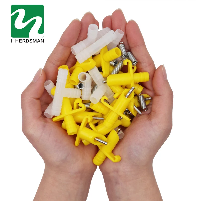 Автоматическая поилка для кормления кролика 100 шт. трубка поилки в виде животного