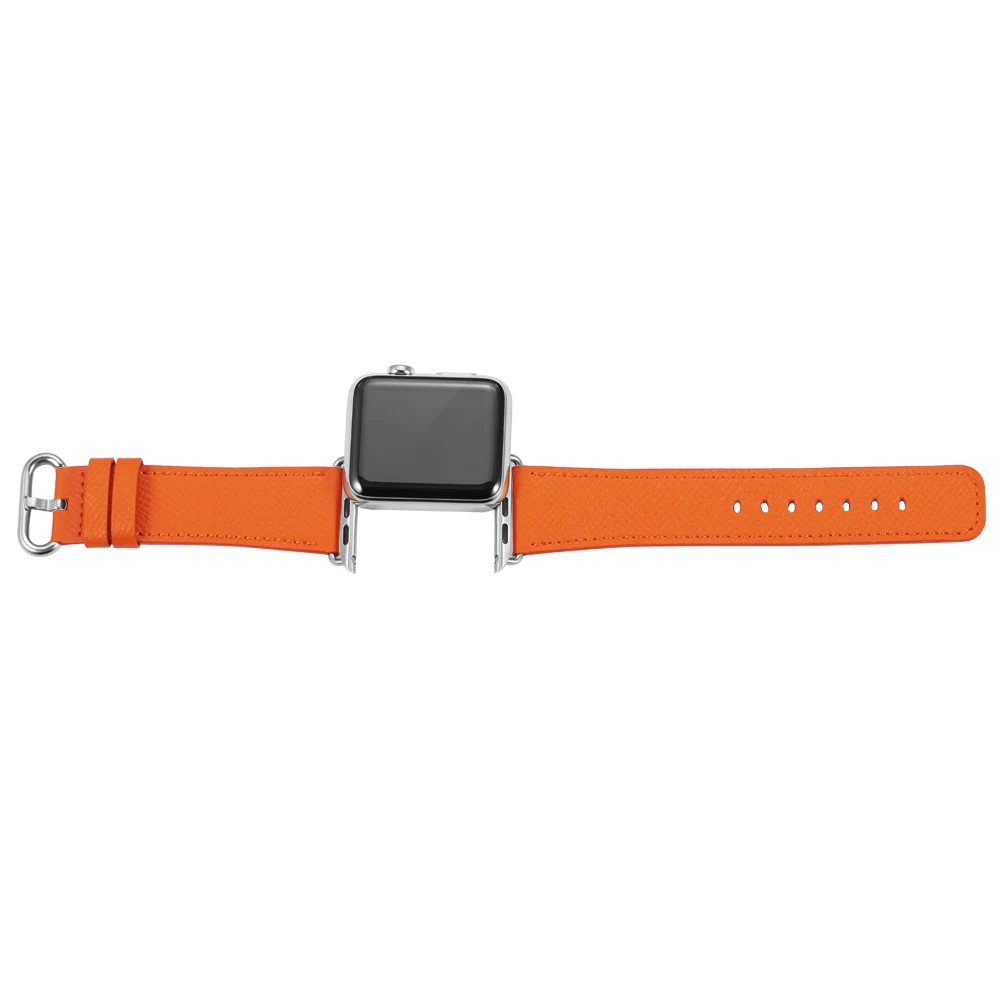 iStrap Genuine Leather Vintage Loop Strap for Apple Watch Band Iwatch 3/2/1 Replacement Bracelet
