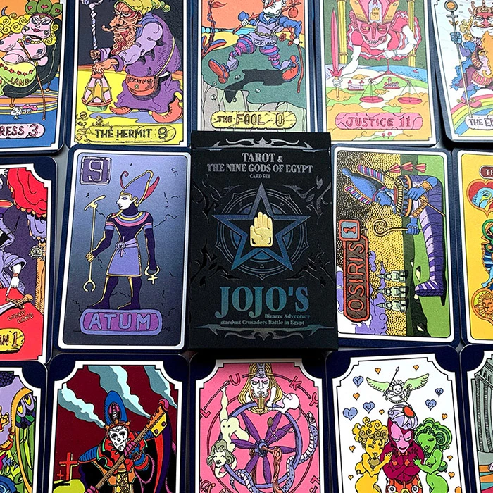 Tarot 22 Grand Akana + 9 королевских богов 31 аниме невероятные приключения Джоджо Дио кудзё