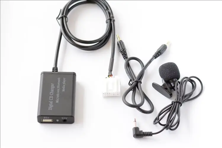 1 комплект с функциями "Hands Free" и Bluetooth для автомобиля Наборы MP3 AUX адаптер Интерфейс для Mazda 3, 5, 6, RX8 сглаживатель перепадов напряжения поддержка прямых поставок